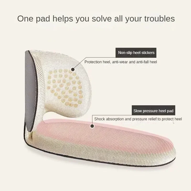 Shoe Heel Stickers Sponge Adjust Size Adhesive Heel Pads Grips Protector Pain Relief Foot Care 8pcs