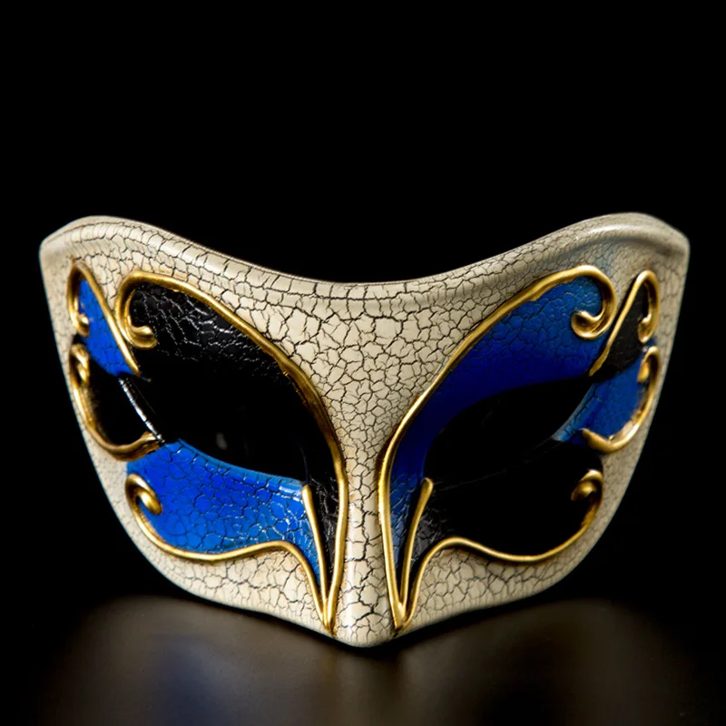 Men Sexy Ladies Masquerade Ball Masks Venetian Party Eye Mask Checkered Vintage Carnival Fancy Dress Costume Party Masks Cosplay