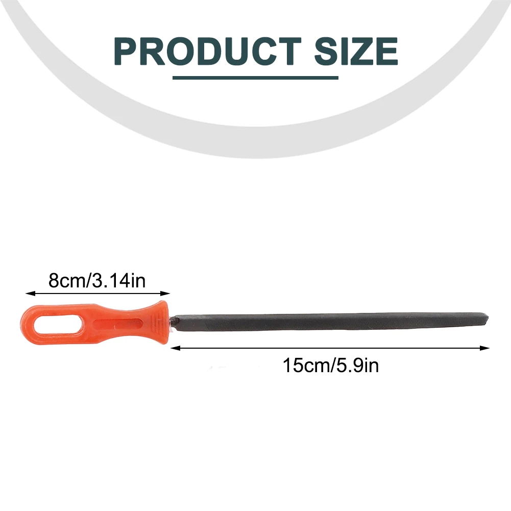 Description Picture 5 of itemSaw Accessories Triangular File Steel 230mm Triangle Used On Metal Wood Metal Grinding Electric Tools Accessories Versatile