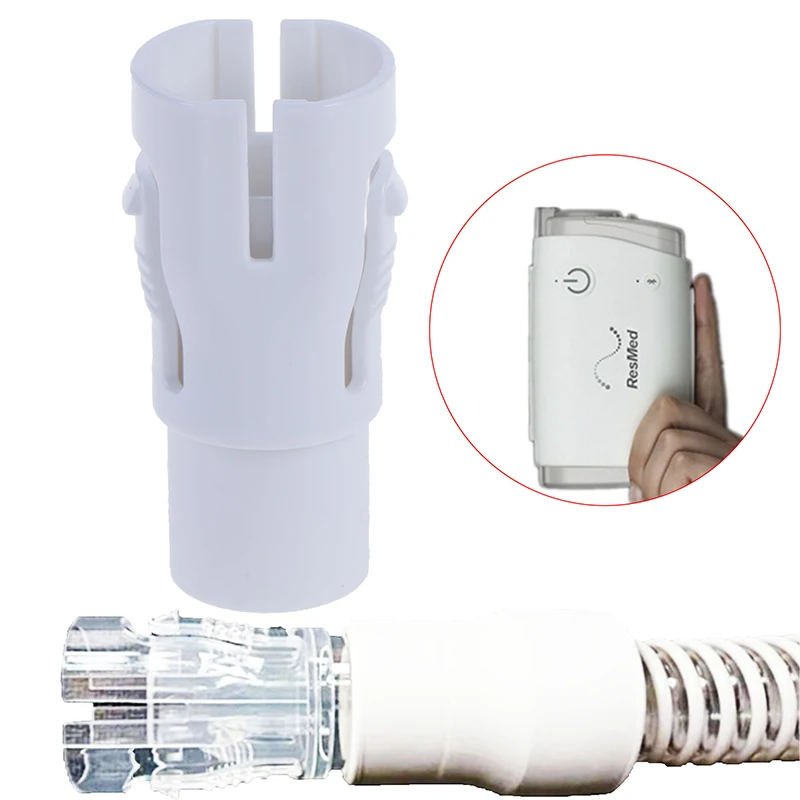 1 Pz Per Connettore Tubo Flessibile Resmed Airmini Per Tubo Cpap Porta Tubo Cpap Per Accessori Maschere Nasali Aria Multi-Marca