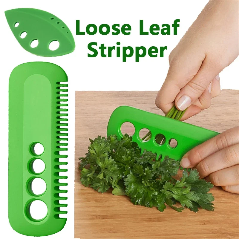 Vegetable Herb Eliminator Kale Oregano Parsley Cilantro Stripper Looseleaf Comb Household Gadgets Portable Kitchen Tools vegetable stripper