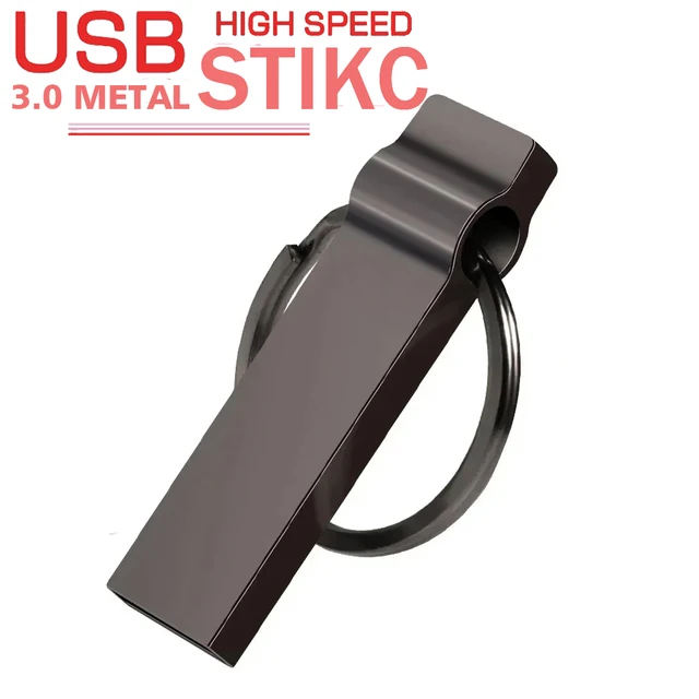 USB 3.0 Flash Drive 128GB Memoria USB Memory Stick Pen Drive U Disk Metal Key Thumb USB Drive for PC Laptop 32GB/64GB 1