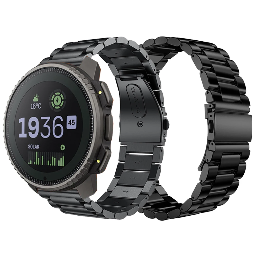 

Metal Strap For Suunto Vertical 22mm Replacement Band Stainless Steel Link Bracelet Watchband