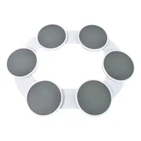 Lazy Susan Revolution: Portable Rotating Serving Tray for Dining Table Buffet & Party Food Display 2
