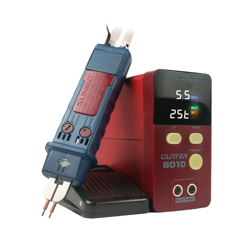 

801D Spot Welder Household DIY Handheld Capacitor Energy Storage 18650 Battery Spot Welding Machine Mobile Phone Battery Repair