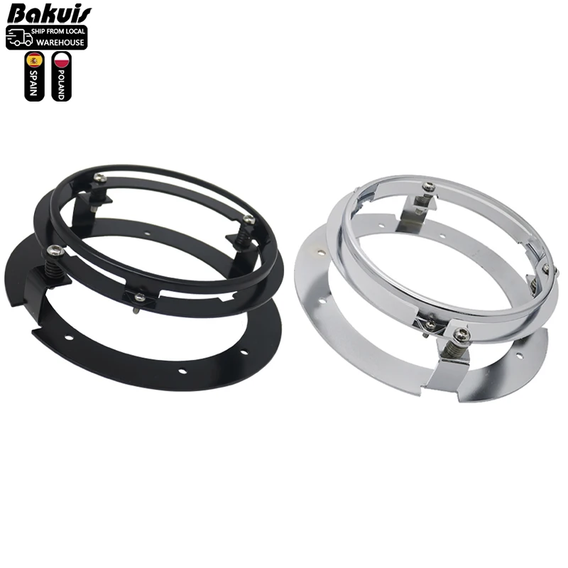 5.75 inch Headlight Bracket Kit for Motorcycle and cars Ring Mount