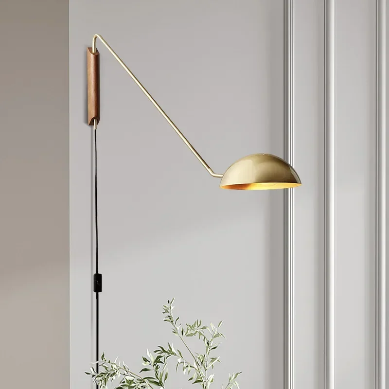Lámpara De Pared Extensible De Acero Con Regulador Steinhauer Spring