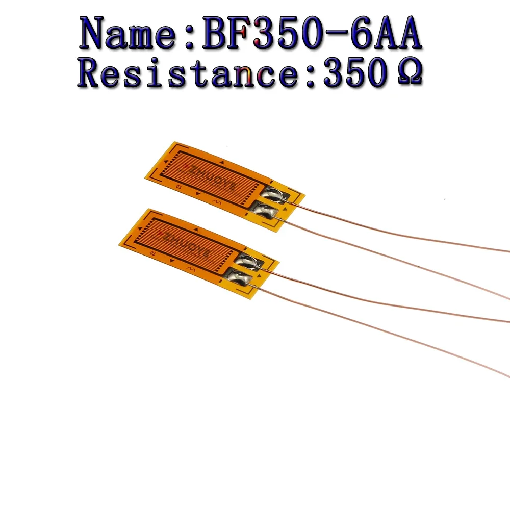 

10pc weighing sensor Strain Gauge BF/BHF350-6AA resistance high-precision resistance 350Ω Weighing pressure/