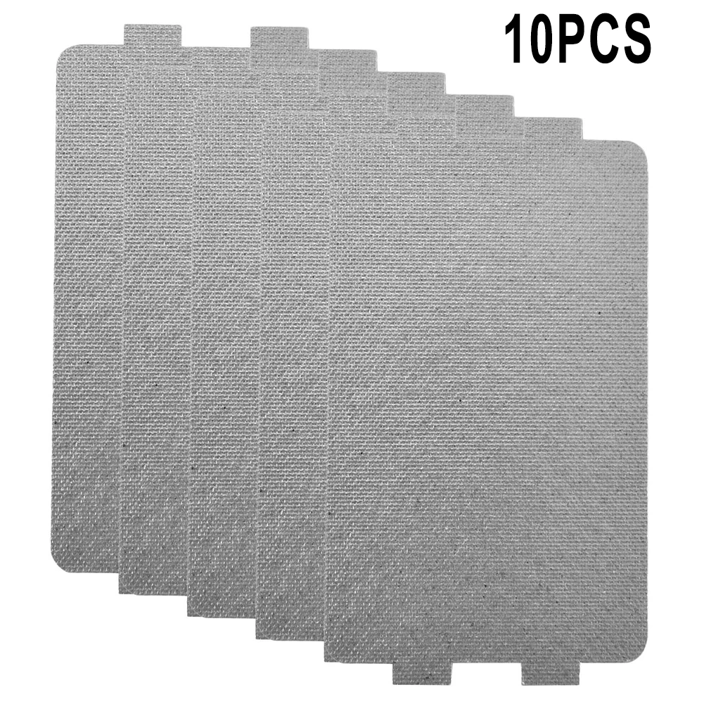 10pcs Microwave Oven Mica Sheet Wave Guide Waveguide Cover Sheet Plates Mica Plate Kitchen Accessories
