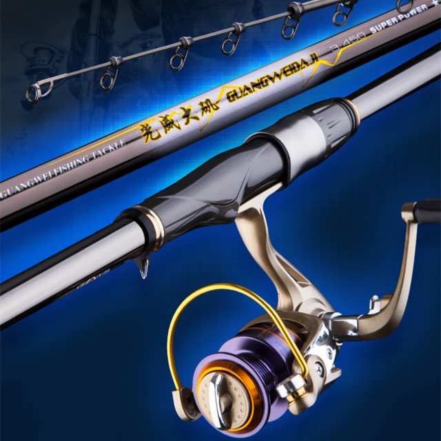 Super Hard Rock Fishing Rod Ultra Light Long Section Distance Throwing Rod  All Waters Heavy Fishing Weight Telescopic Fish Pole - AliExpress