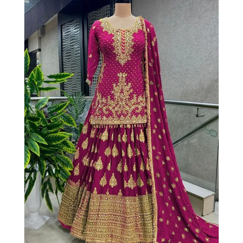 Designer Lehenga CholI Bollywood Wedding Party in India Pakistani Wear Readymade