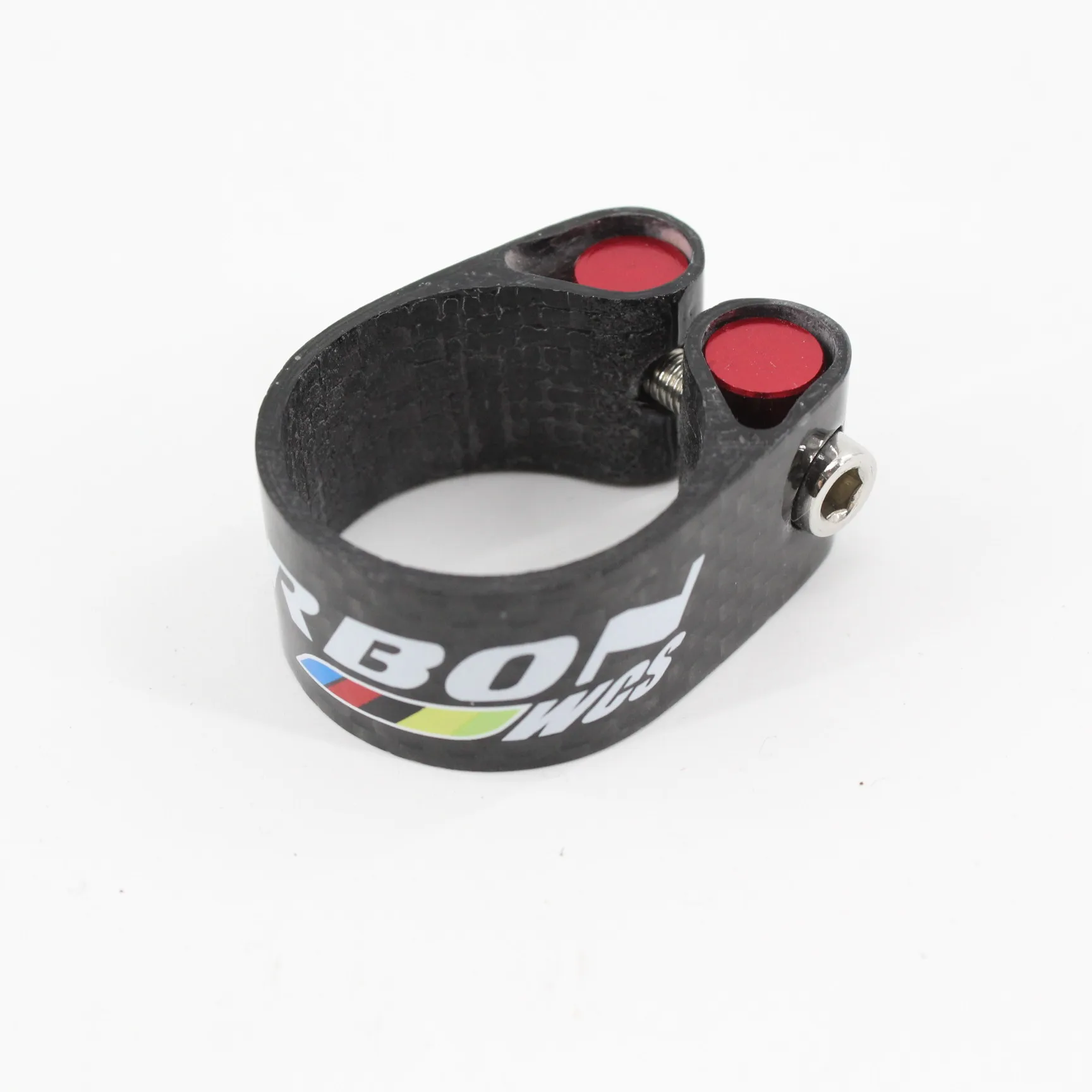 Bike seatpost clamp 3k full carbon fibre road MTB mountain