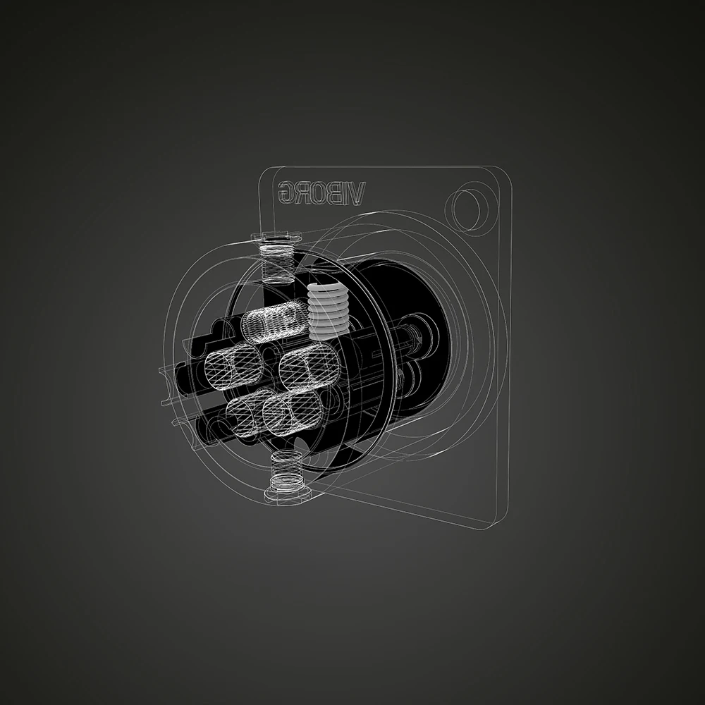 Viborg xf04g 4pin fêmea xlr plug conector