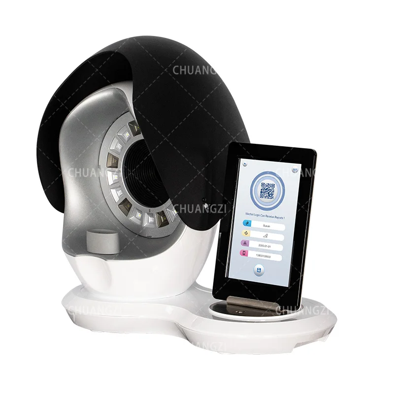 Skin analyzer AI 3D facial beauty analysis UV pigment detection skin scanner face camera skin analyzer 3