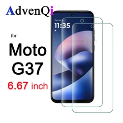 Premium 6.67 - Inch Tempered Glass Screen Protector - HD Crystal Clear, 9H Anti - Scratch, Case Friendly for 4 pcs