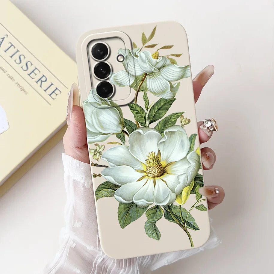 Floral Shockproof Soft Bumper Phone Case - Flower Design Cover