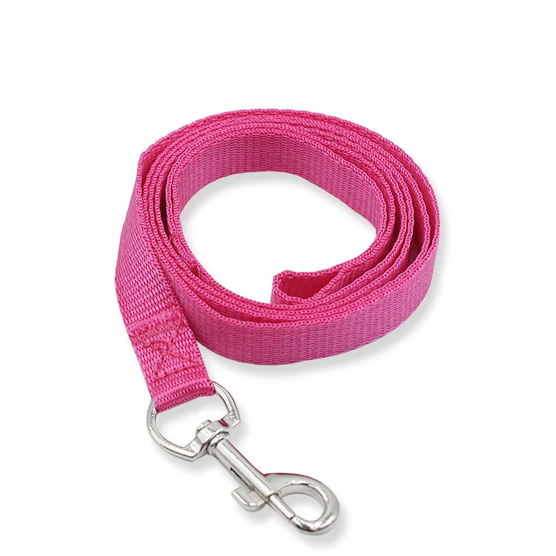 120cm*1.5cm Nylon Dog Training Leash Pet Supplies Dog Harness Collar Seat Belt with Metal Clip for Pet Puppy Supplies 