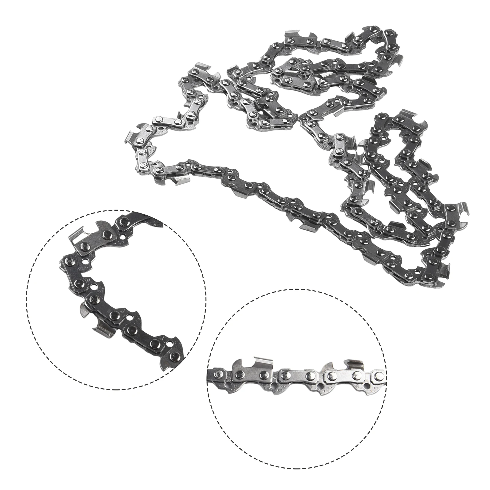 3PC 35cm Steel Chainsaw Chains 3/8 Pitch LP Logging Saw Chain Electric Chainsaws Accessory Chains Replacement For MAKITA UC3541A