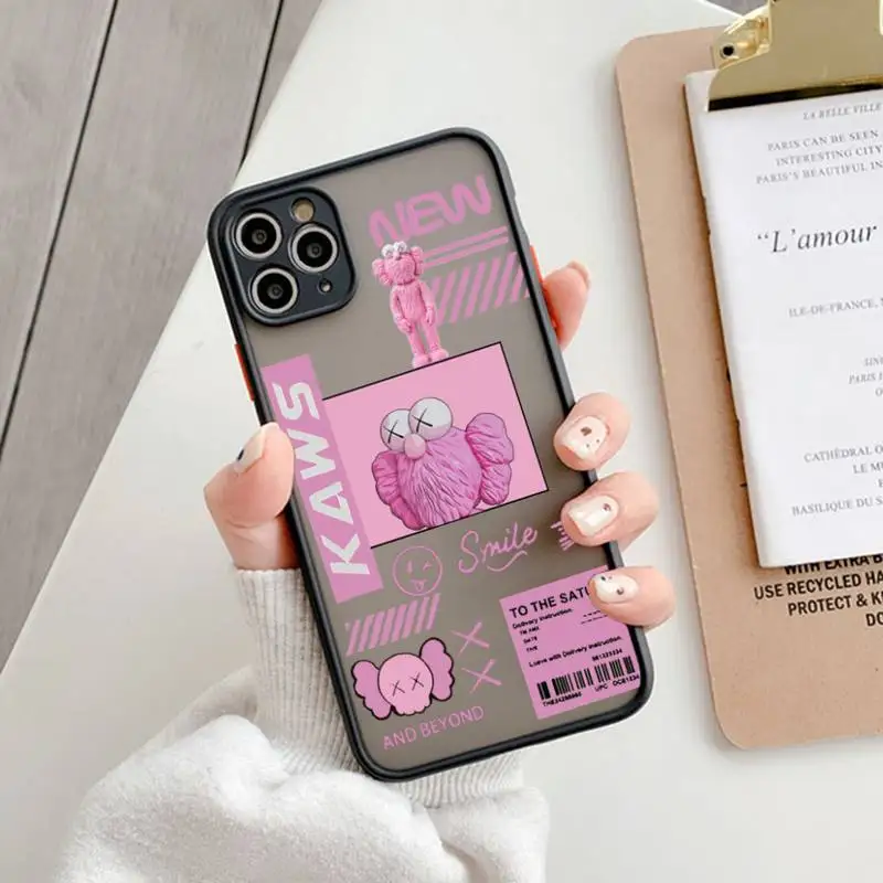 LV x Kaws Phone case+Keychain box set - Geek&Nerds Fashion