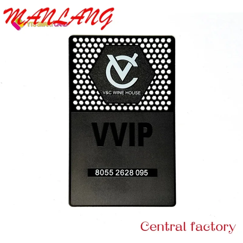 

Custom Custo and Busins N Card PVC RFID etal Credit Card
