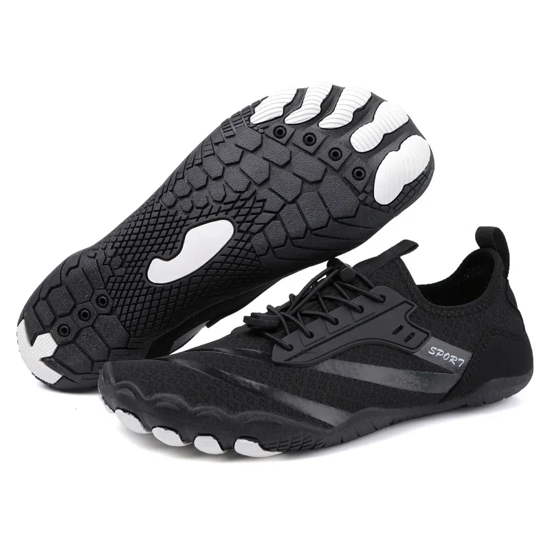 Water Shoes Unisex Barefoot Shoes Men Outdoor Beach Water Sports Upstream Aqua Shoes Women Gym Sport Running Fitness Sneakers Size 35-47
