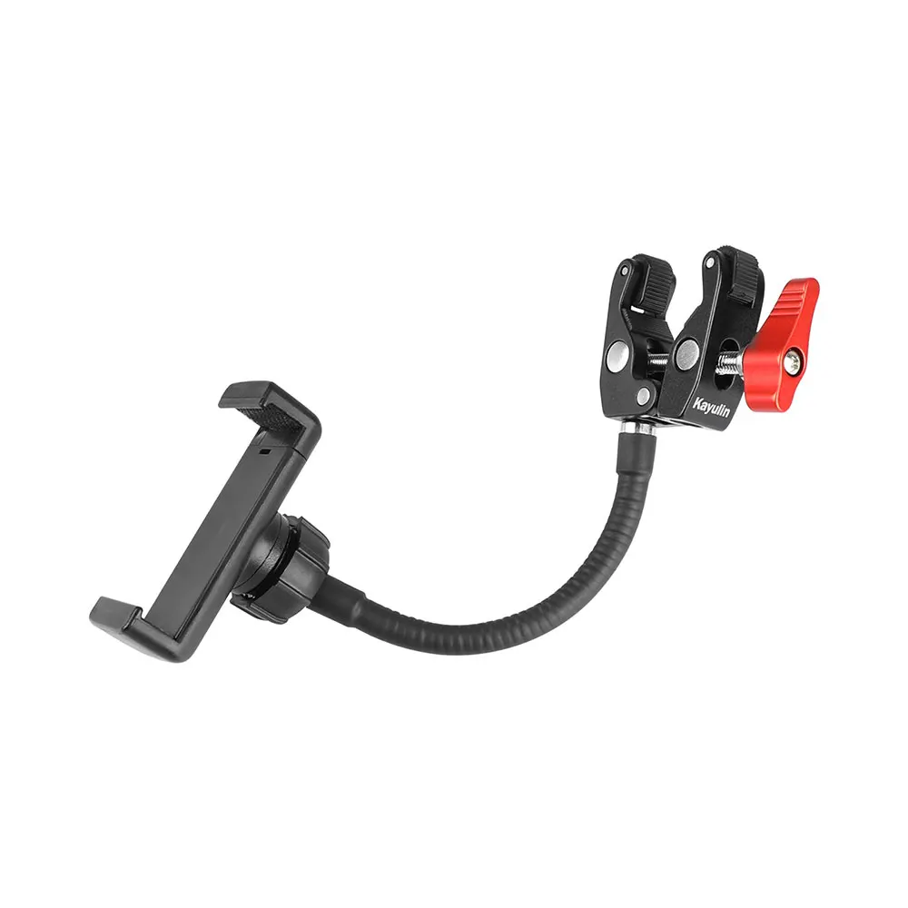 

SZRIG Lazy Phone Holder With Mini Super Carb Clamp Flexible Long Arm Bed Stand Clip Holder For Smart Phone Led Camera Ringlight