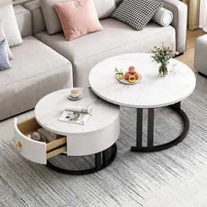 Image for Nordic Living Room Coffee Table Modern Design Roun 