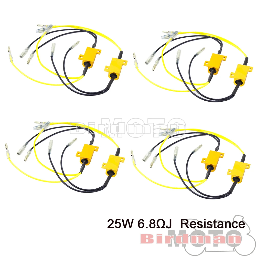 Motorcycle25W68OhmsLoadResistor12VLEDTurnSignalIndicator