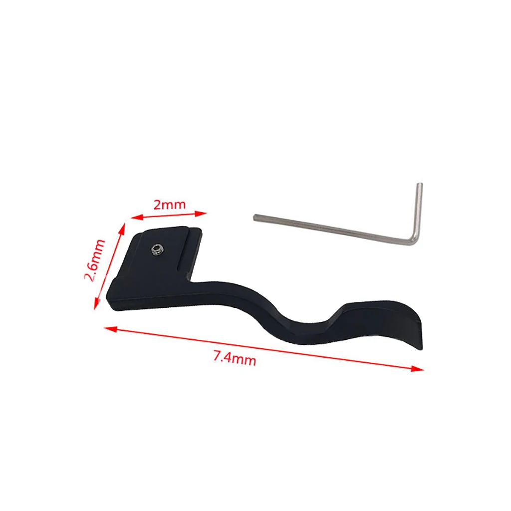 Metal Thumb Grip for FUJIFILM X-M5 Camera Mini Hot Shoe Thumb Up Grip Cover for