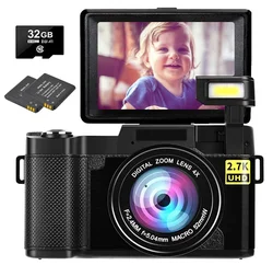 Digital camera video camera 30 million Full HD 2.7K with flip HD screen r2s