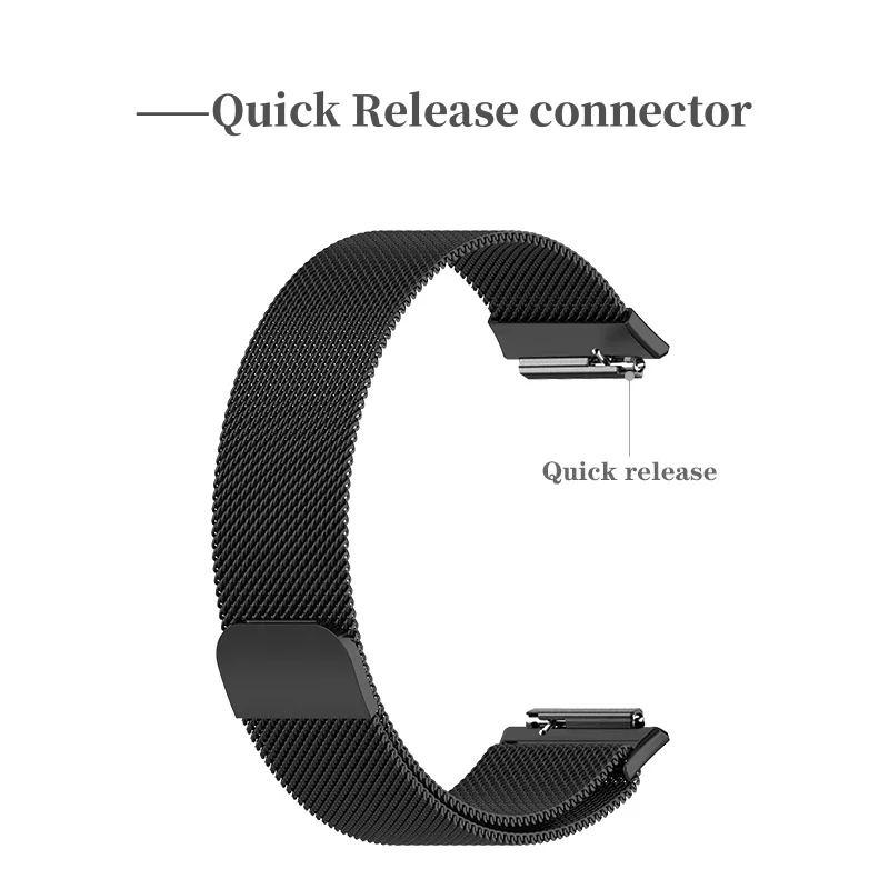 Cinturino In Acciaio Inox Milanese Per Huawei Band 7, Bracciale Universale