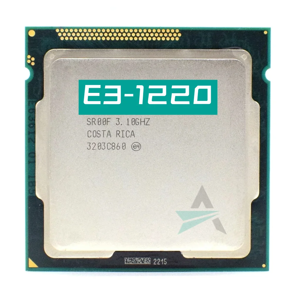 Processore Cpu Quad-Thread Quad-Core Xeon E3-1220 E3 1220 3.1 Ghz 8M 80W Lga 1155