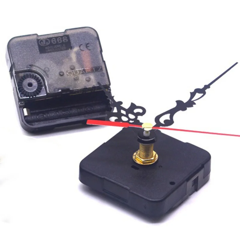 Clock Mechanism Silent Quartz Movement Machine Wall Hands Pointer Set Clockwork Table Long Shaft DIY Watches Repair Parts clock mechanism