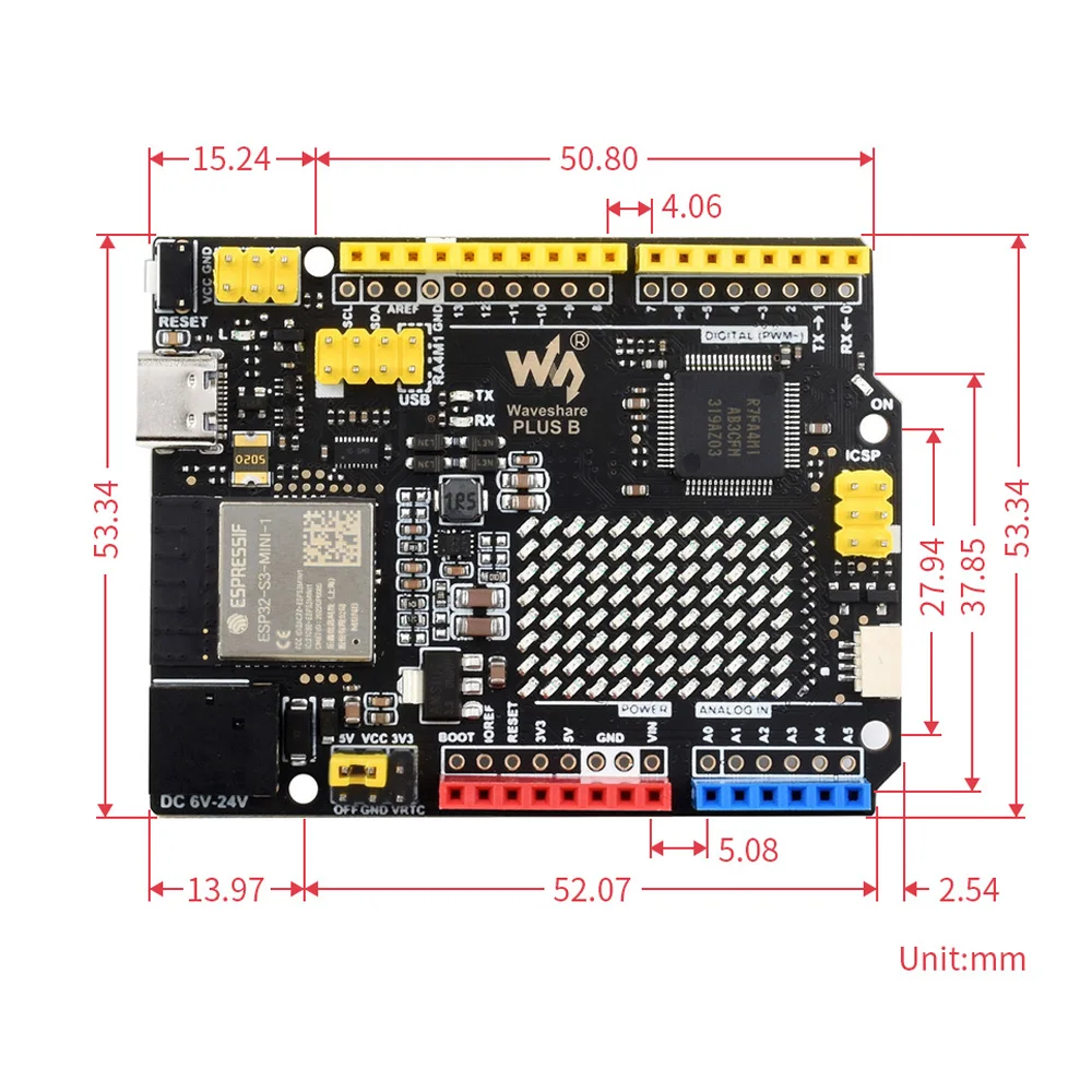 ESP32-S3FN8 ž  , R7FA4 PLUS B, R7FA4M1AB3CFM , Arduino UNO R4 WiFi ȣȯ