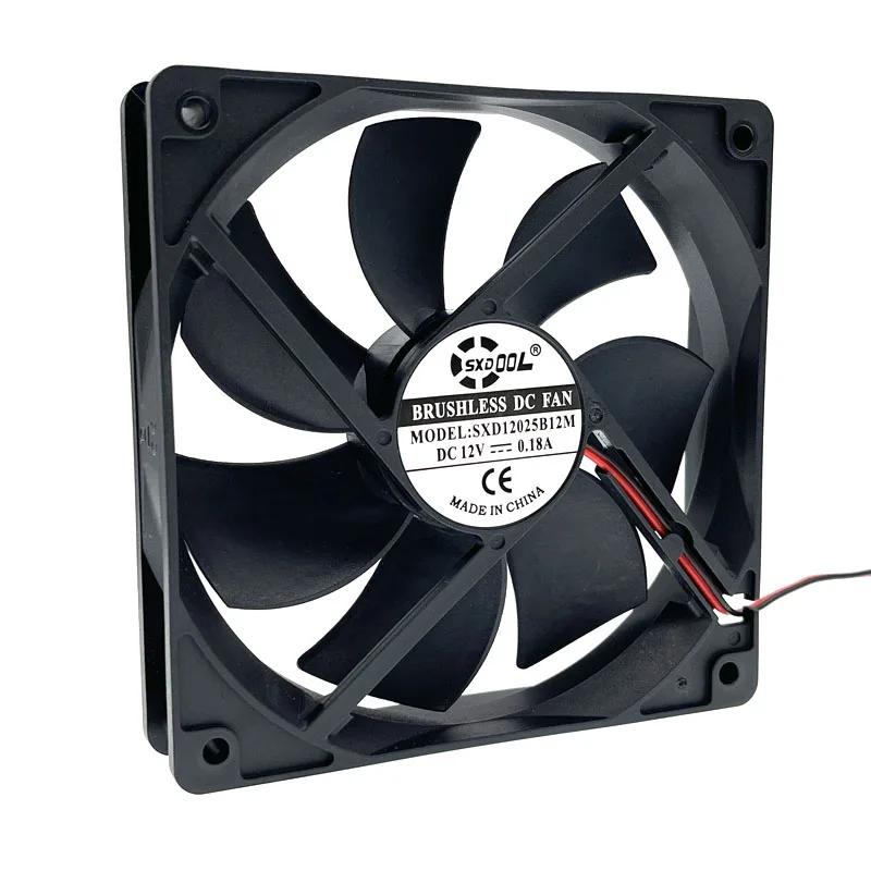 

С разъемом Molex 4D, 120 мм, 12 см, фотовентилятор 1700x25 мм, об/мин, 12 В, двойной шарикоподшипник, низкий уровень шума, охладитель шасси