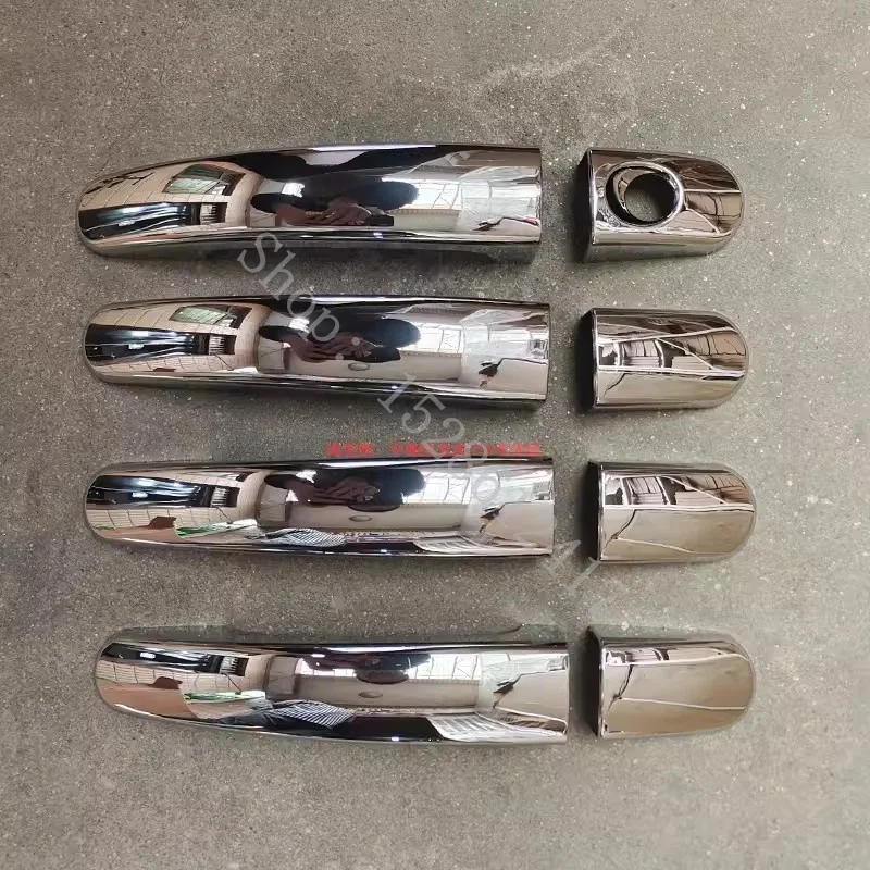 Premium ABS Chrome Door Handle Covers for Cars - Sleek Auto Accessories