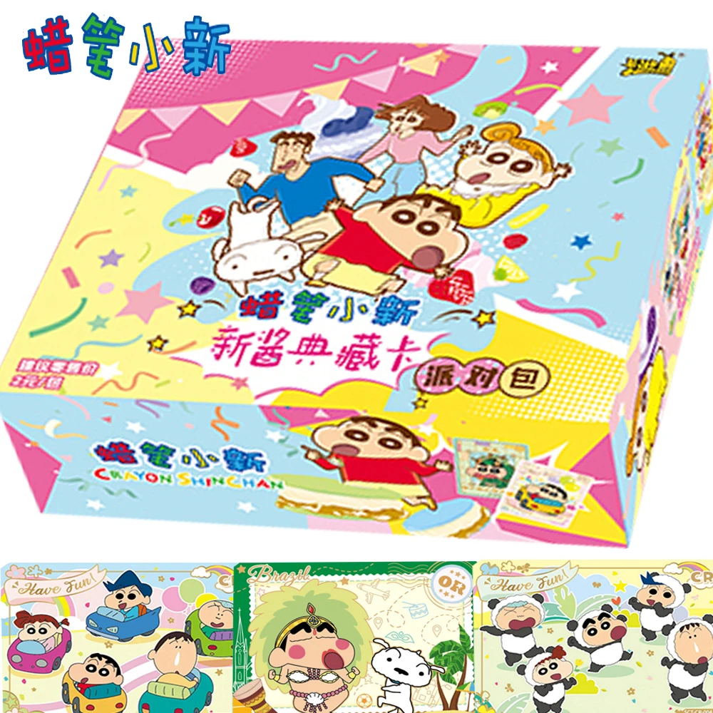 

Коллекционные Карточки KAYOU Crayon Shin-chan, коллекционные карточки, милые Мультяшные персонажи из мультфильма нохара Shinnosuke, периферийные карточки, детские праздничные подарки