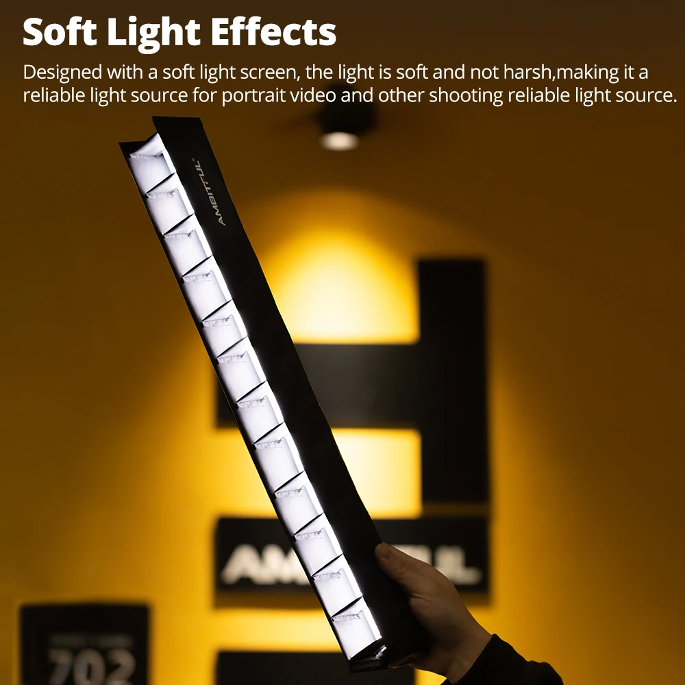 AMBITFUL A2 PRO A2pro 2500K-8500K RGB Tube Light Full Color LED