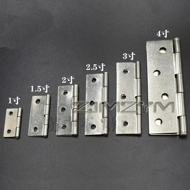 201 Stainless steel Cabinet Door Hinge Boat Marine Cabinet Butt Hinge 1.0"/1.5"/2.0"/2.5"/3.0"/4 inch Used For Door 2pcs/set stainless steel door hinges cabinet door hinges cabinet hinges