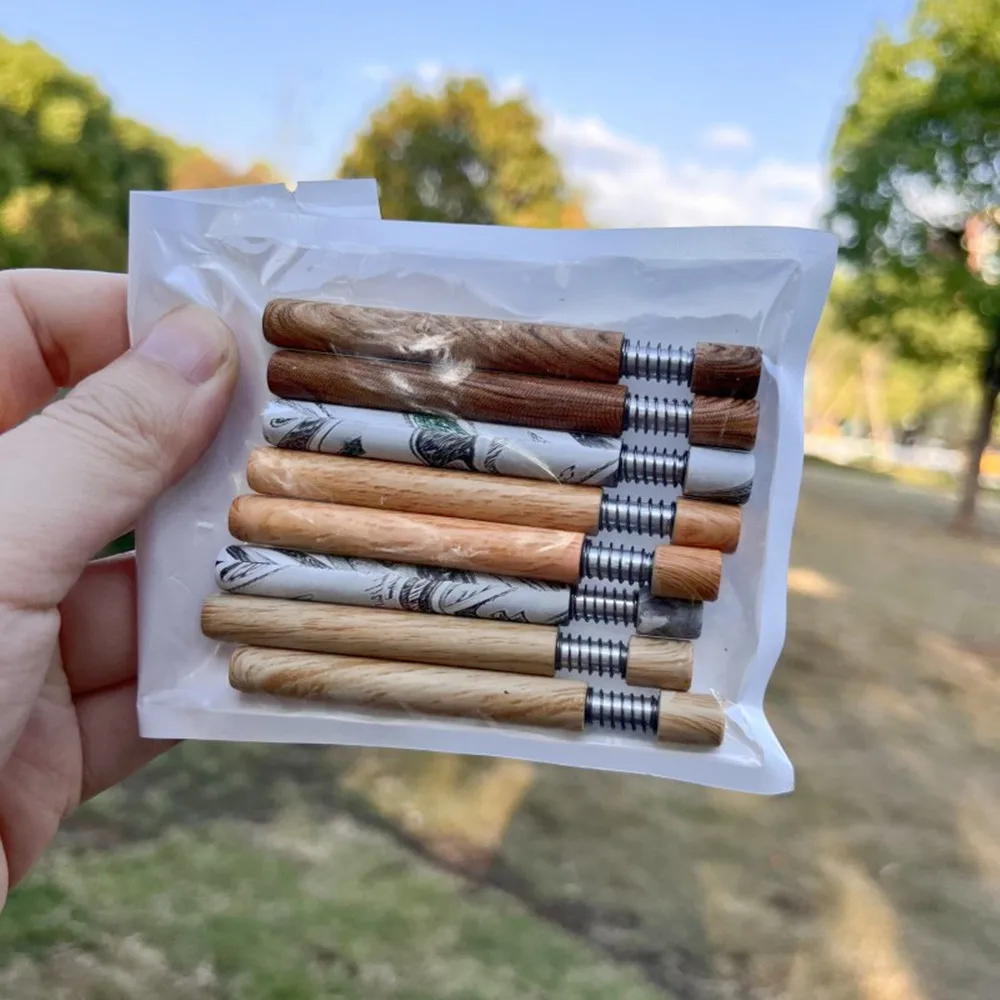 Mouthpieces Fashion Smoke Aluminum Cigarette Mouthpiece Metal Smoking Accessories