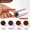 Manual Coffee Grinder Stainless Steel Manual Conical Burr Coffee Bean Grinder with Hand Crank and 18 Adjustable Settings 2
