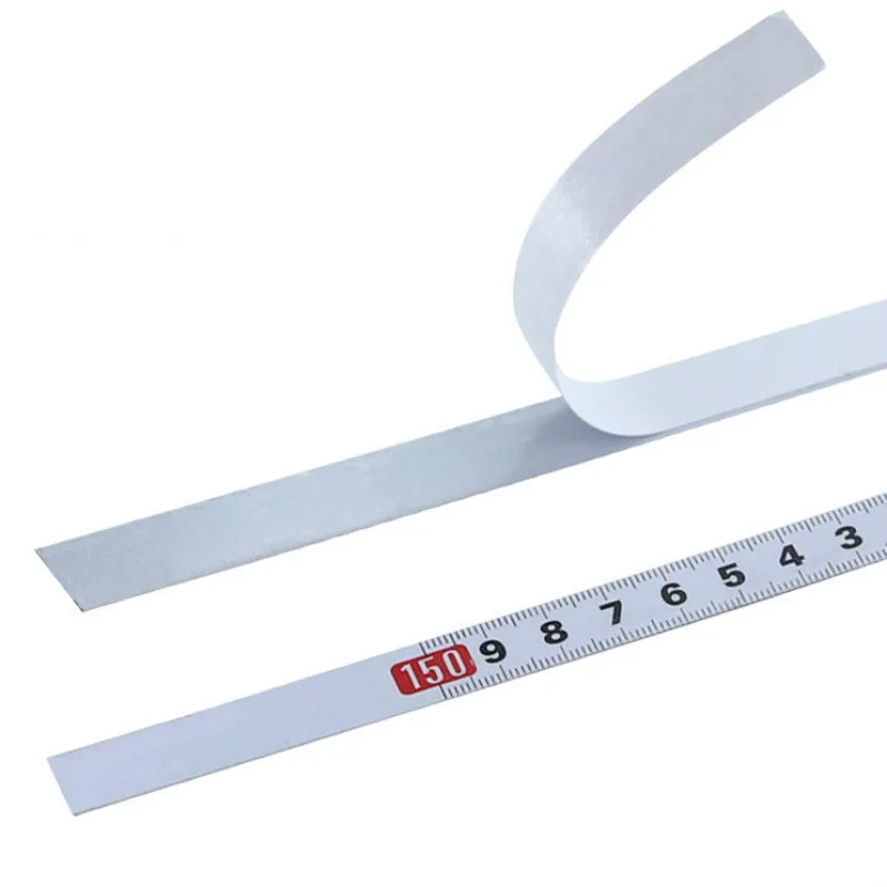Durable Rust-Proof Stainless Steel Self-Adhesive Metric Ruler Tape 1-3m