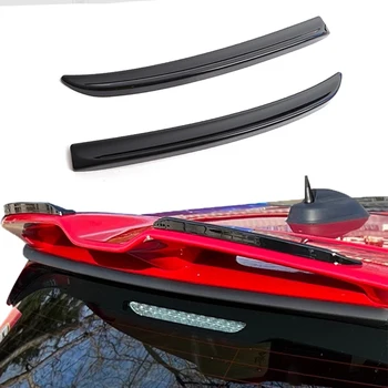 Pinne per labbro di estensione spoiler posteriore per Mini Cooper F56 F55 2014+ S /JCW Spoiler Colore nero Fibra di carbonio Rosso Auto Part Styling