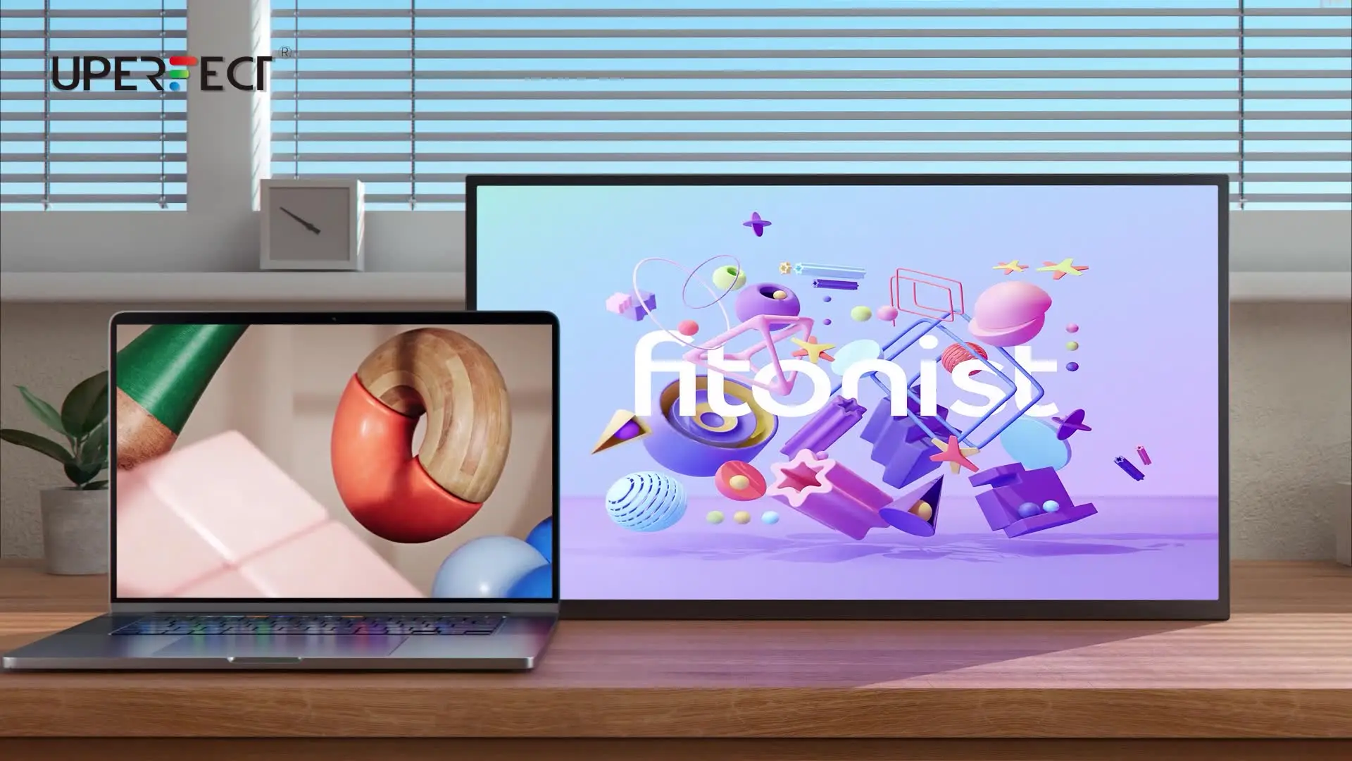 新品！UPERFECT モバイルモニター 22インチ 2K 22 Inch Monitor 1440p