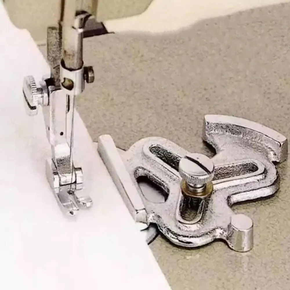 Universal Plum Blossom Positioning Gauge Steel Sewing Machine Guide Straight Curved Positioner Sewing Seam Guide