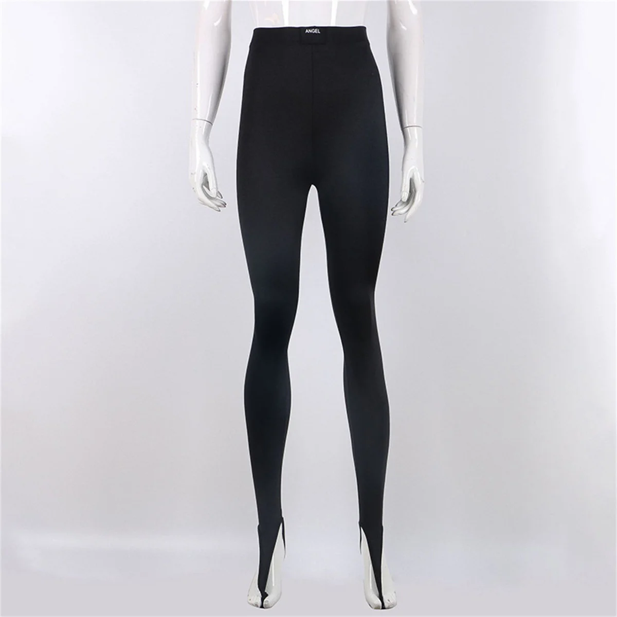 Korean Fashion Winter Black Slim High Waisted Skinny Y2K Women Tight Pants Sexy Glitter Casual Club 2025 Leggings Pants Long