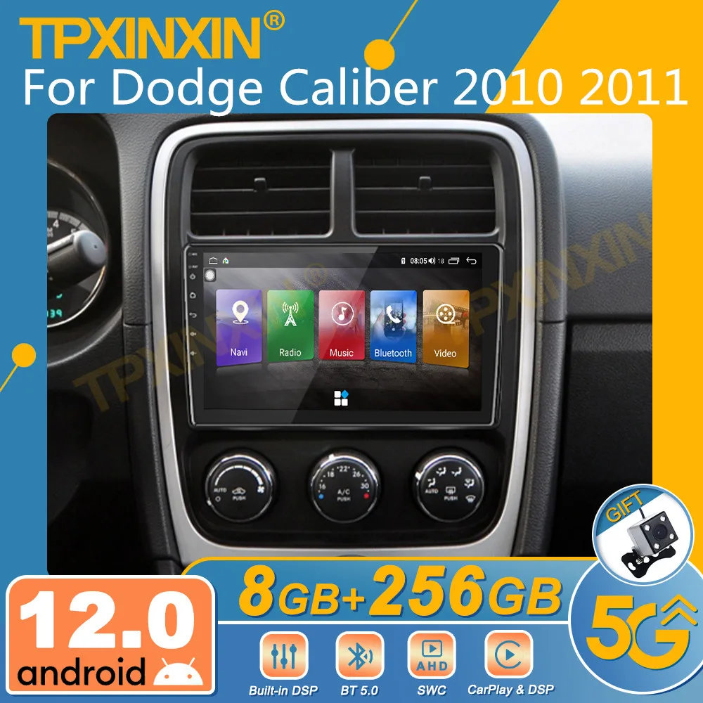 

For Dodge Caliber 2010 2011 Android Car Radio Screen 2din Stereo Receiver Autoradio Multimedia Player Gps Navi Head Unit