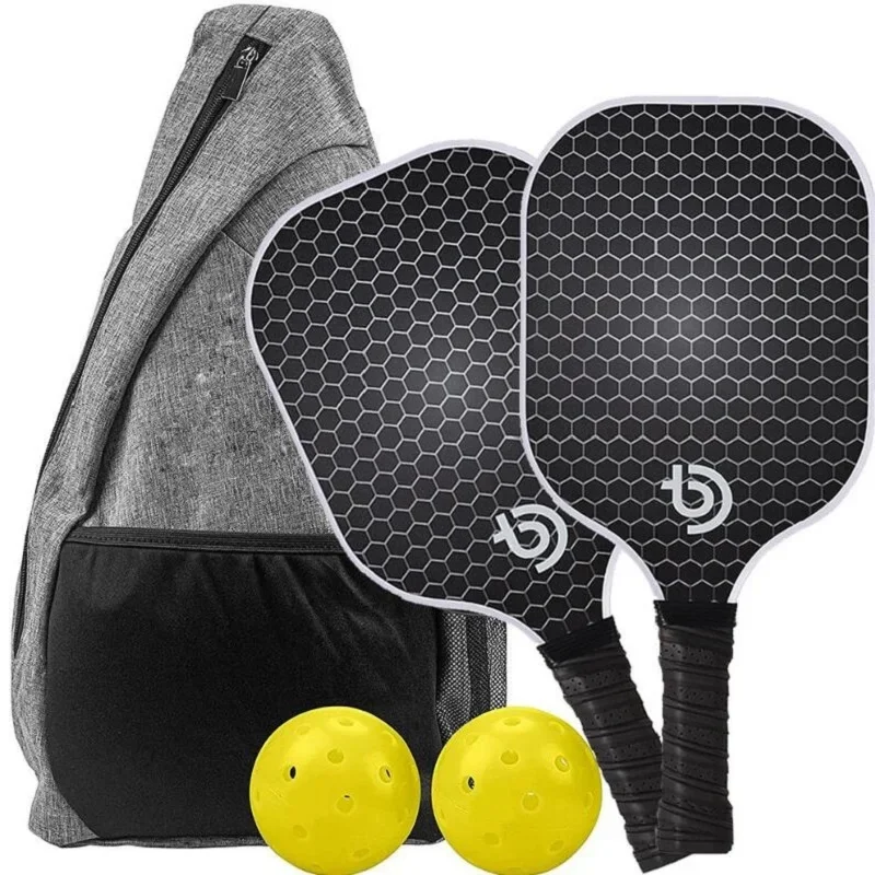 Outdoor Sports Carbon Fiber Pickleball Paddle Honeycomb Board Cricket Bat Lightweight Durable Composite Material for All Ages, pickleball paddle