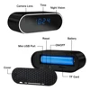 Wireless clock camera 4K HD with WiFi support 2.4G router HD network camera motion detection night vision home monitoring camera 5