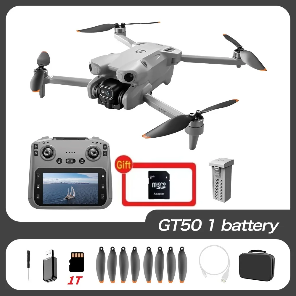 ตัวเลือกสินค้า โดรน 4K พร้อม GPS ถ่ายภาพอากาศ